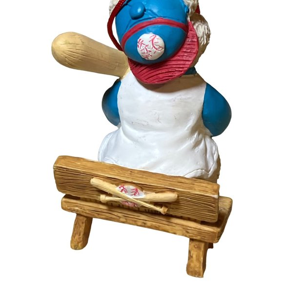 Avon 1998 Sports Baseball Polar Bear Hanging Ornament - Picture 5 of 10